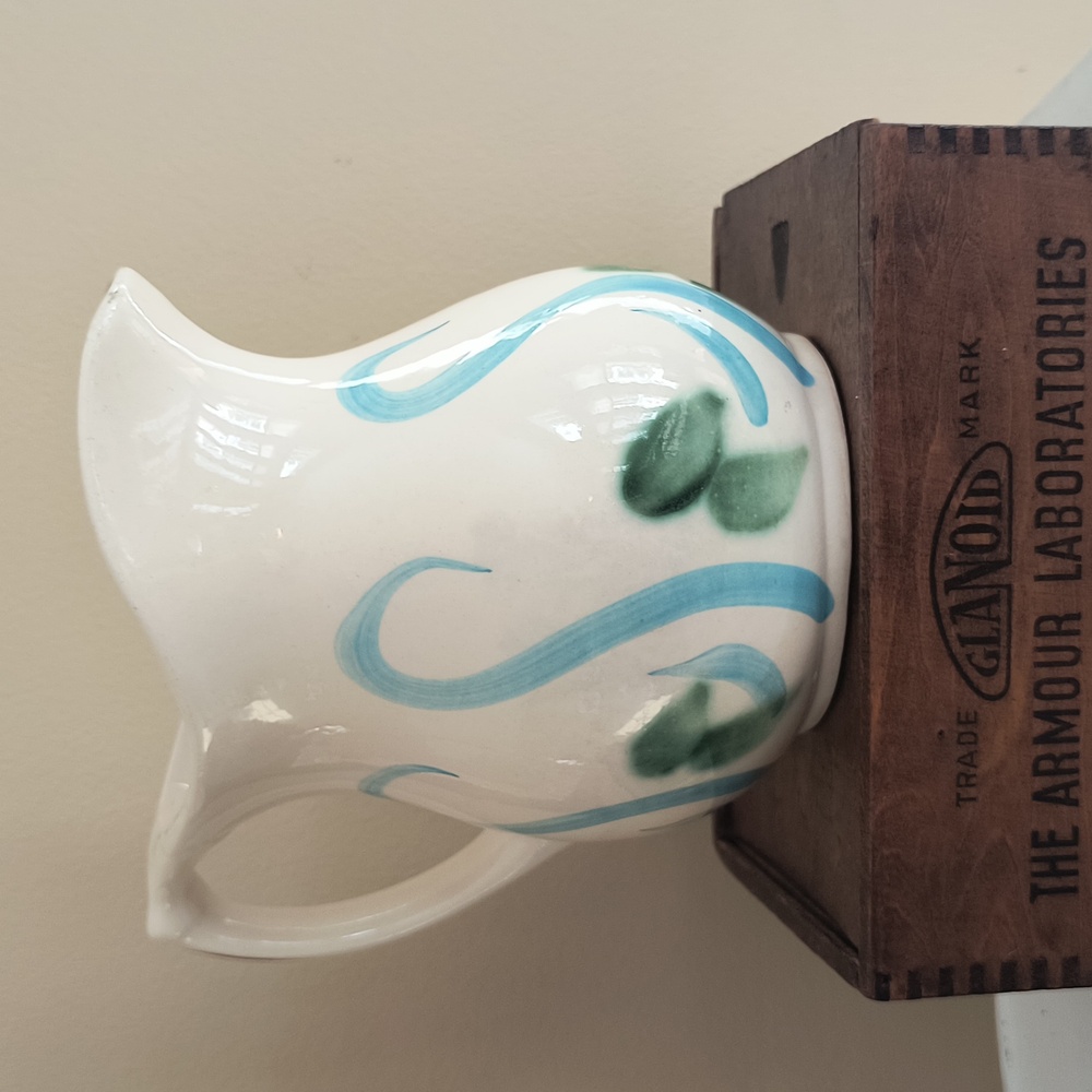 Roseville Painted Pitcher - Picture 12 of 12